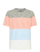 Bhjacob Tee Tops T-shirts Short-sleeved Multi/patterned Blend