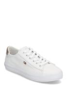 Vulc Canvas Lace Up Sneaker Matalavartiset Sneakerit Tennarit White To...