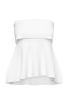 Ami Top Tops T-shirts & Tops Sleeveless White Twist & Tango