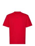 Dapolino Designers T-shirts Short-sleeved Red HUGO