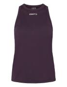 Essence Mesh Singlet W Sport T-shirts & Tops Sleeveless Purple Craft
