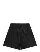 Linen Shorts Bottoms Shorts Casual Shorts Black Monki