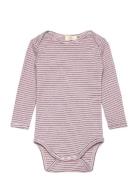 Striped Long Sleeve Body Bodies Long-sleeved Multi/patterned Copenhage...