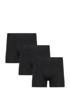 3-Pack Boxer Briefs Bokserit Black Weekday