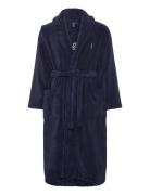 Logo-Embroidered Cotton Terry Robe Aamutakki Kylpytakki Navy Polo Ralp...