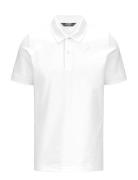 Vincent Pique Tops Polos Short-sleeved White K-Way