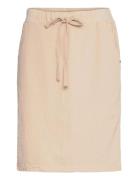 Naya Skirt Lyhyt Hame Beige Kaffe