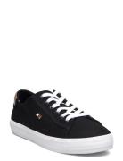 Vulc Canvas Lace Up Sneaker Matalavartiset Sneakerit Tennarit Black To...