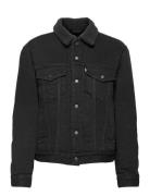 Exbf Sherpa Trucker Yes Black Farkkutakki Denimtakki Black Levi's®