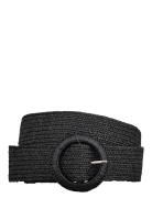 Wide Zia Belt Vyö Black Becksöndergaard