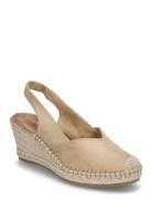 Women Sling Korolliset Sandaalit Espadrillot Cream Tamaris