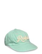 Cotton Twill-Auth Bball Accessories Headwear Caps Green Polo Ralph Lau...