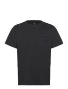 Dalon Tee Designers T-shirts Short-sleeved Black Moose Knuckles