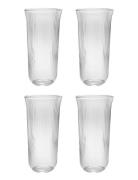 Longdrink Inku By Sergio Herman Set/4 Home Tableware Glass Drinking Gl...