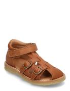 Bisgaard Steph Shoes Summer Shoes Sandals Brown Bisgaard