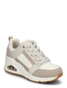 Women Uno Wedge Everything Nice Matalavartiset Sneakerit Tennarit Beig...