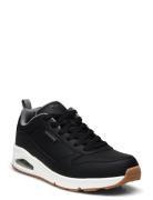 Men Uno Alder Matalavartiset Sneakerit Tennarit Black Skechers
