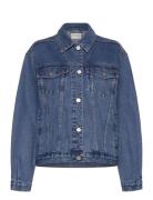 A Slouch Jacket Phoenix Farkkutakki Denimtakki Blue ABRAND