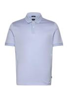 H-Parlay 432 Tops Polos Short-sleeved Blue BOSS
