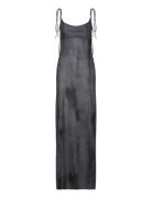 Strap Maxi Dress Maksimekko Juhlamekko Grey Weekday