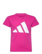 Jg Bl Tee 160 Sport T-shirts Short-sleeved Pink Adidas Sportswear