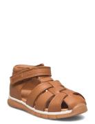 Bisgaard Billie Shoes Summer Shoes Sandals Brown Bisgaard