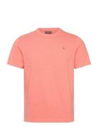 Watson Slub Tee Designers T-shirts Short-sleeved Pink Morris