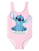 Nmfmodina Stitch Swimsuit Wdi Uimapuku Uima-asut Pink Name It