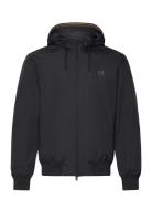 The Hooded Brentham Jkt Ohut Takki Black Fred Perry