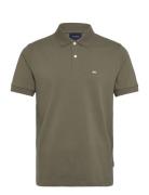 Polo S/S Tops Polos Short-sleeved Green Lindbergh