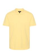 Mapoleo Melange Tops Polos Short-sleeved Yellow Matinique