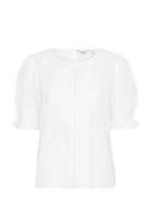 Byjinni Blouse - Tops Blouses Short-sleeved White B.young