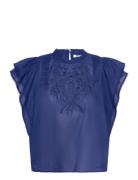 Love Tops T-shirts & Tops Short-sleeved Blue SUNCOO Paris