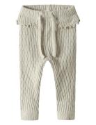 Nbffiducia Slim Legging Lil Bottoms Leggings Beige Lil'Atelier