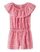 Nkfvinaya Ss Playsuit Fffff Noos Jumpsuit Haalari Red Name It