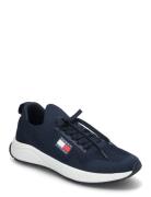 Tjm Runner Kntitted Tennarit Sneakerit Kengät Navy Tommy Hilfiger