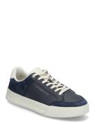 Th Court Mix Lth Nubuck Matalavartiset Sneakerit Tennarit Navy Tommy H...