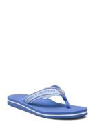 Hilfiger Webbing Beach Sandal Flipflopit Rantasandaalit Sandaalit Blue...