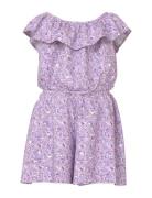 Nmfvinaya Ss Playsuit Jumpsuit Haalari Purple Name It