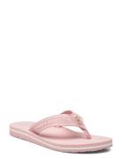 Hilfiger Webbing Beach Sandal Flipflopit Rantasandaalit Sandaalit Pink...