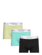 Relaxed Dart Trunk 3Pk Bokserit Green Calvin Klein