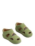 Indoor Sandal Pax Aamutossut Sisäkengät Green Wheat