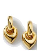 Melinda Earrings Gold Korvakoru Korut Gold Syster P
