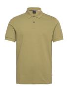 Pallas Tops Polos Short-sleeved Green BOSS