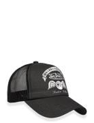 Screen Print Trucker Black Von Dutch Accessories Headwear Caps Black V...