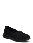 Womens Seager Ballerinat Black Skechers