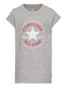 Te-S/S Tee Tops T-shirts Short-sleeved Grey Converse