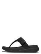 F-Mode Go Adjustable Flatform Toe-Post Sandals Korolliset Sandaalit Bl...