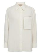 Mmjova Alexis Shirt Tops Shirts Long-sleeved White MOS MOSH