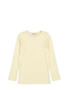 Tani Tops T-shirts Long-sleeved T-shirts Yellow MarMar Copenhagen